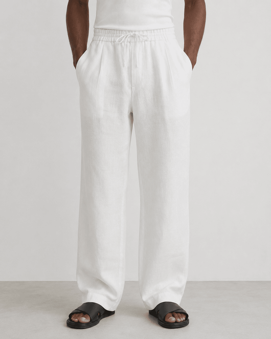 Relaxed-Fit Trousers — Breathable Summer Pants