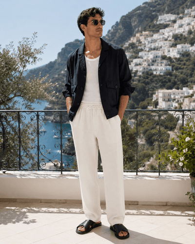 Relaxed-Fit Trousers — Breathable Summer Pants