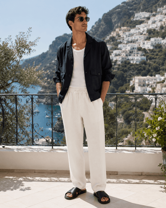 Relaxed-Fit Trousers — Breathable Summer Pants