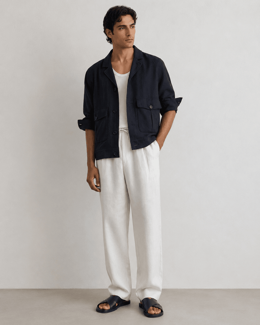 Relaxed-Fit Trousers — Breathable Summer Pants